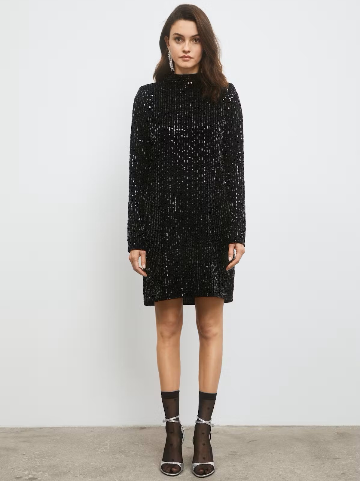 Camilla Pihl Club Sequin Dress Black frokenpedersen.no