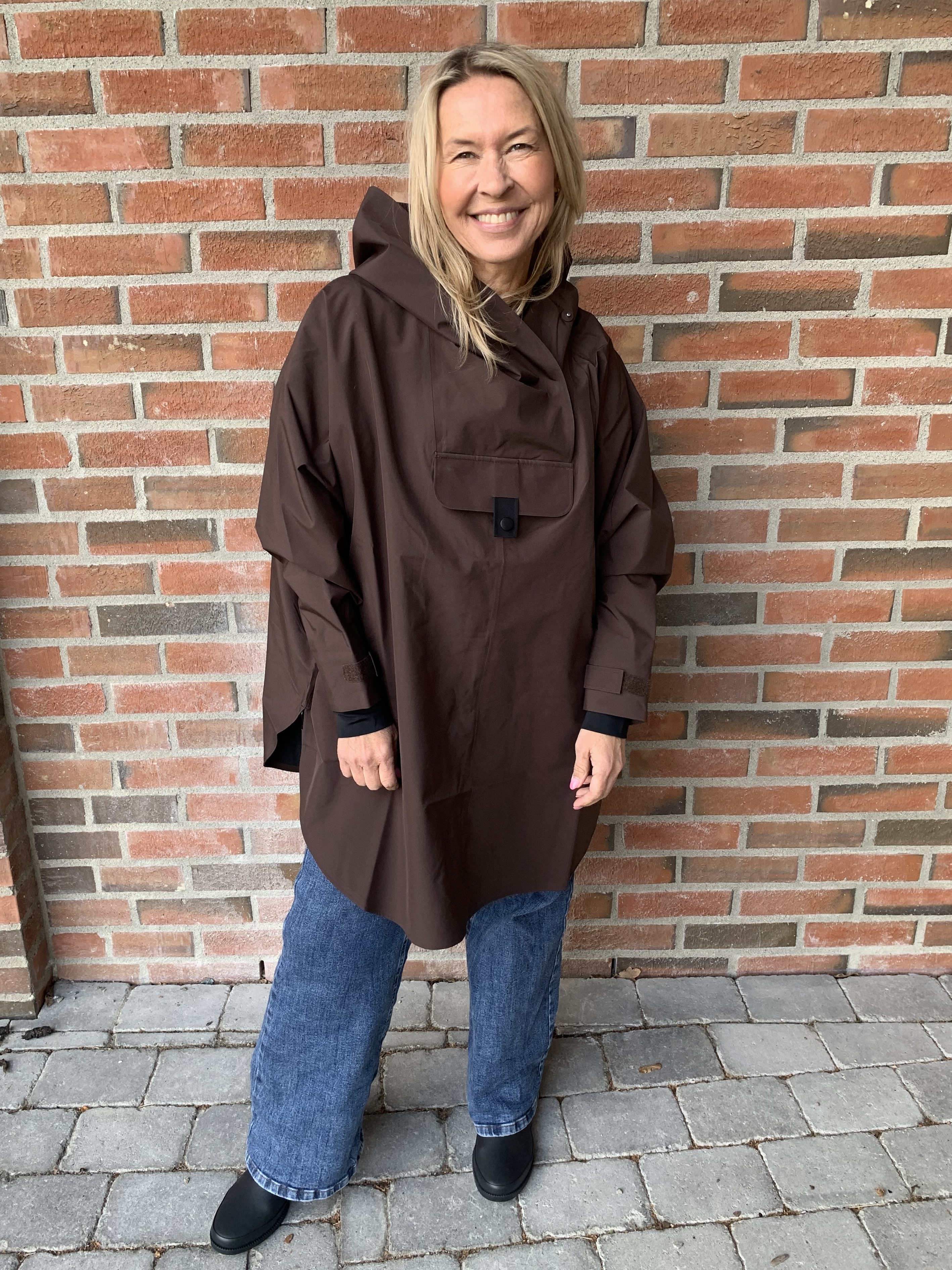 BLÆST Bergen Poncho Java - frokenpedersen.no